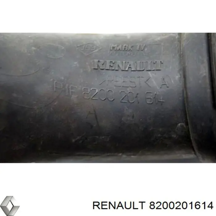 Compre 8200201614 Renault (RVI) Cano derivado de ar do medidor de consumo do ar