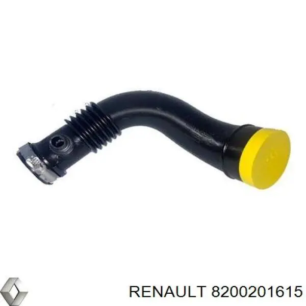 8200201615 Renault (RVI) Cano derivado de ar, entrada na turbina (supercompressão)