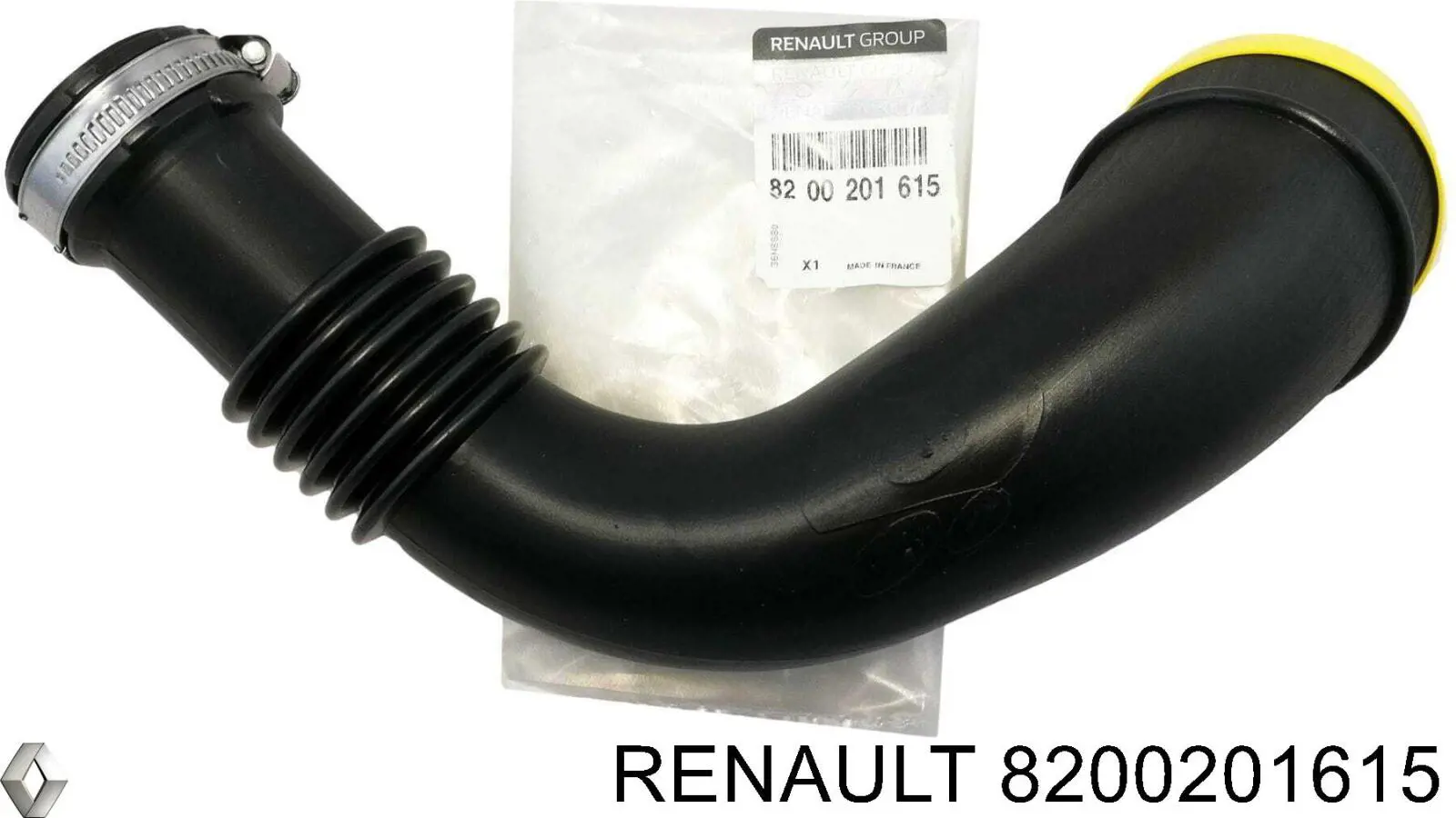 Cano derivado de ar, entrada na turbina (supercompressão) Renault (RVI) 8200201615 preço, a partir de 56,08 USD