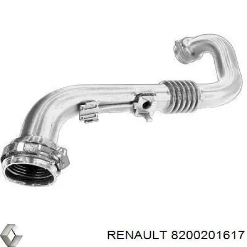 Compre 8200201617T Renault (RVI) Mangueira (cano derivado) de intercooler