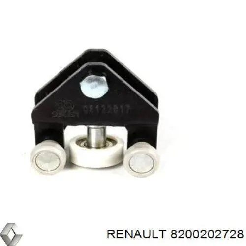 Compre 8200202728 Renault (RVI) Rolo direito inferior da porta lateral (deslizante)