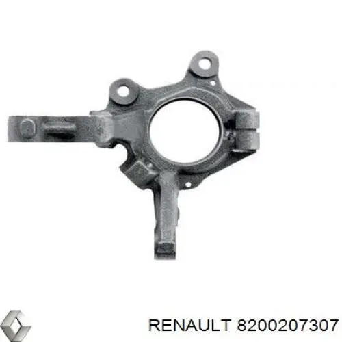 8200207307 Renault (RVI) Pino moente (extremidade do eixo) dianteiro esquerdo