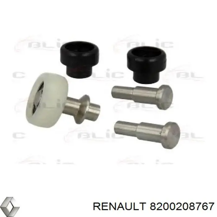 8200208767 Renault (RVI) Rolo esquerdo inferior da porta lateral (deslizante)