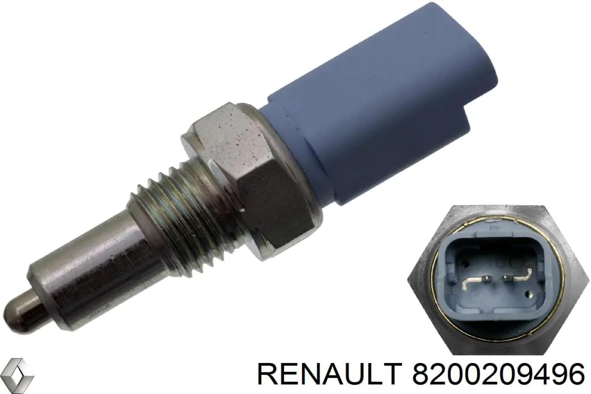 Compre 8200209496 Renault (RVI) Sensor de ativação das luzes de marcha à ré