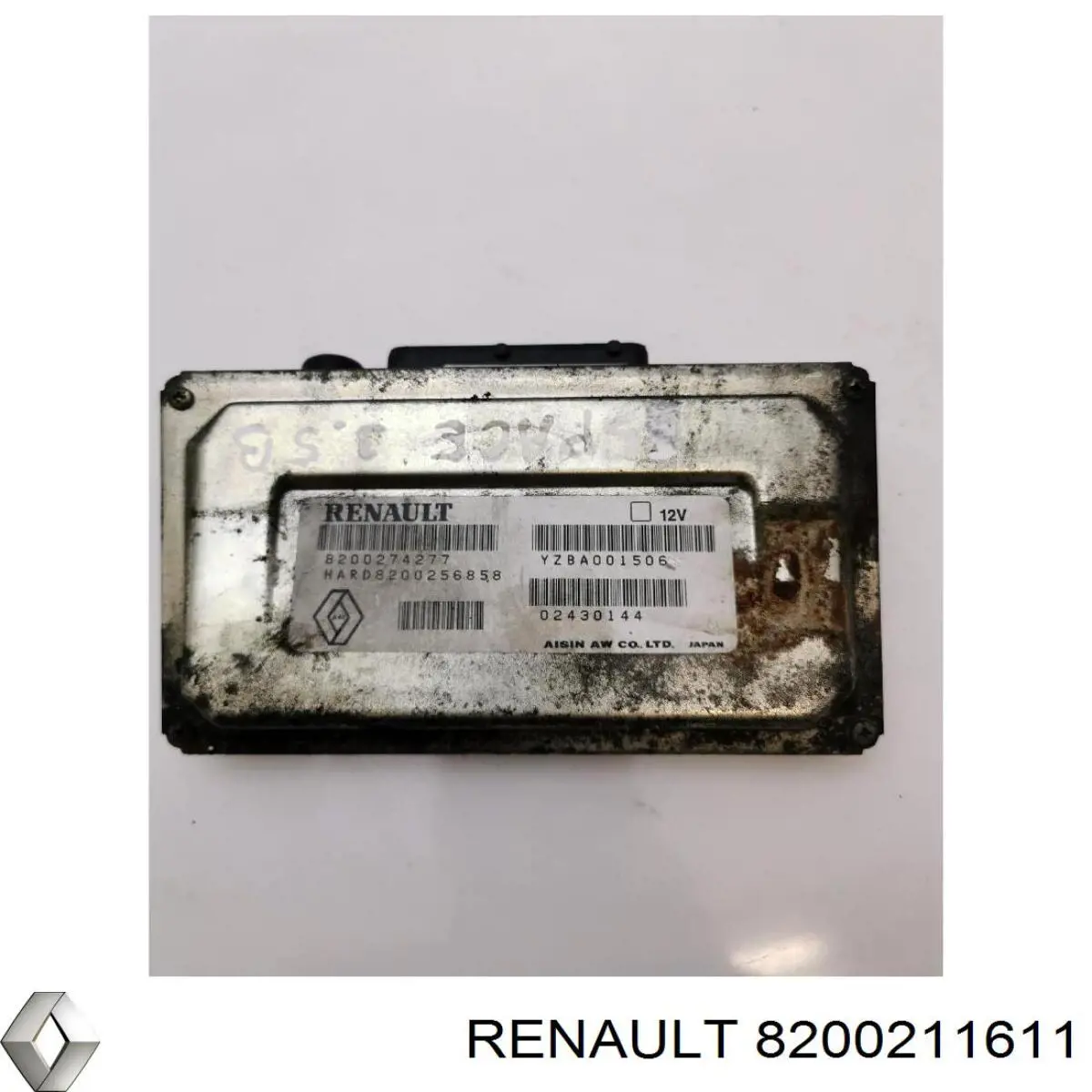 Módulo de direção (Centralina eletrônica) da Caixa Automática de Mudança eletrônica 8200211611 Renault (RVI)
