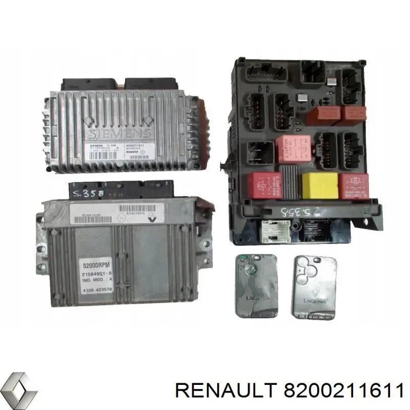 S118038004A Renault (RVI) Módulo de direção (Centralina eletrônica) da Caixa Automática de Mudança eletrônica