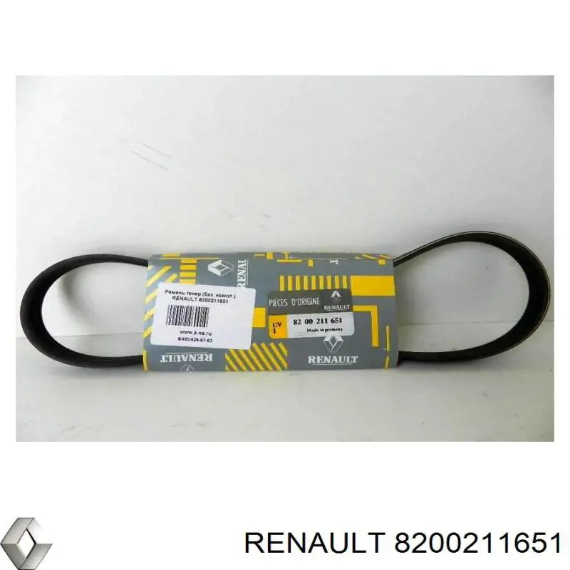 8200211651 Renault (RVI) Correia dos conjuntos de transmissão