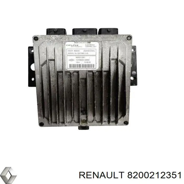 Módulo de direção (Centralina eletrônica) de motor 8200212351 Renault (RVI)