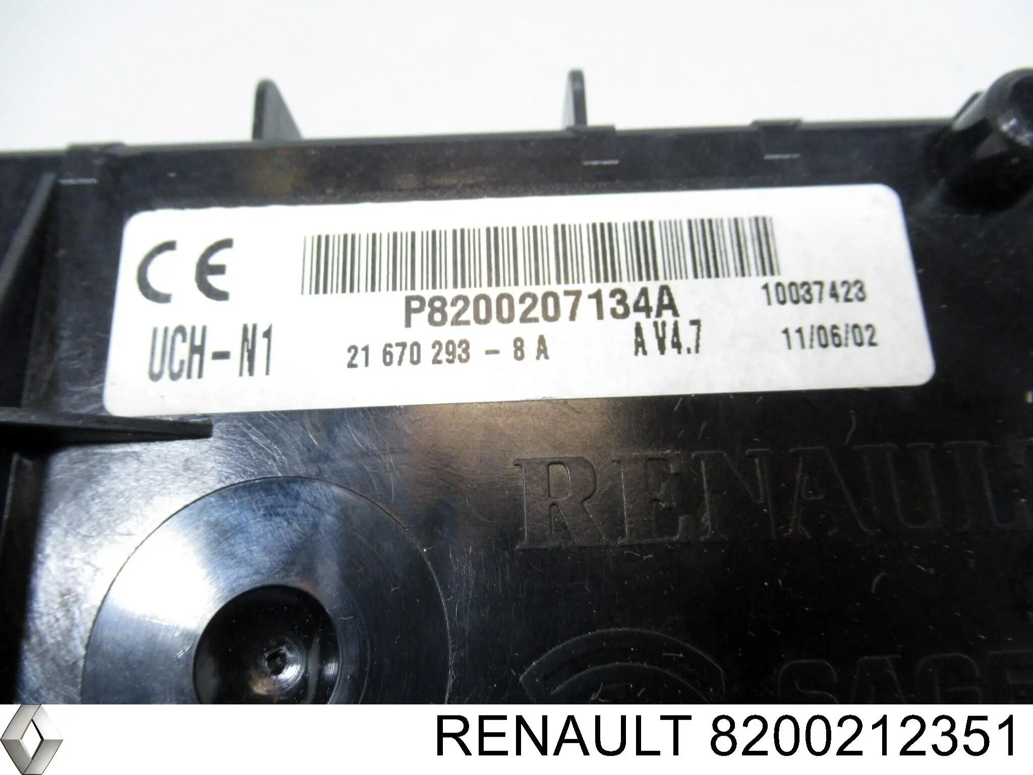 Módulo de direção (Centralina eletrônica) de motor 8200212351 Renault (RVI)