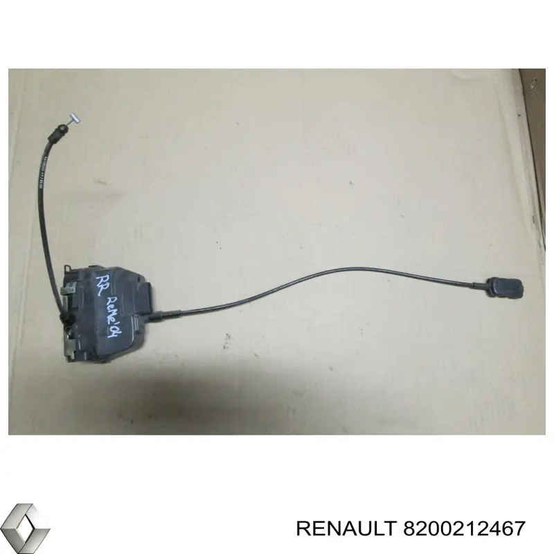 8200212467 Renault (RVI) Fecho da porta traseira direita