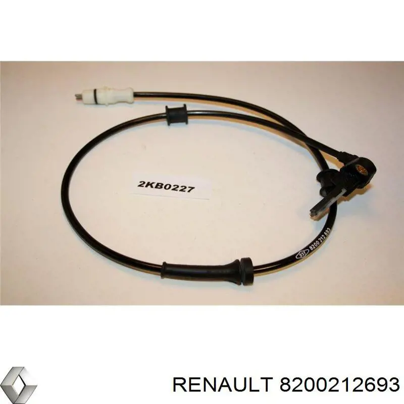 8200212693 Renault (RVI) Sensor ABS traseiro esquerdo
