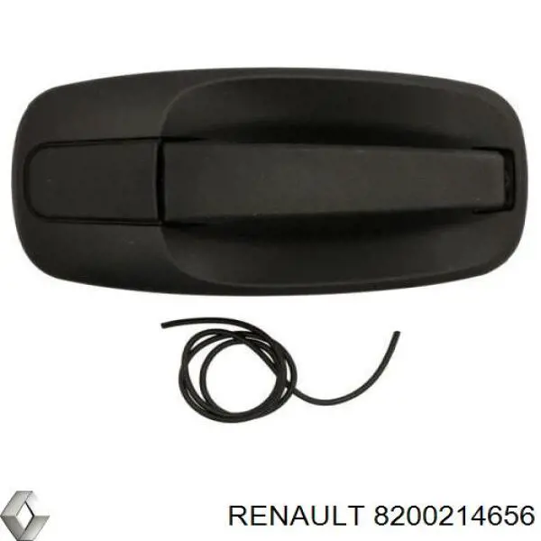 Maçaneta externa da porta lateral (deslizante) Renault (RVI) 8200214656 preço, a partir de 52,78 USD