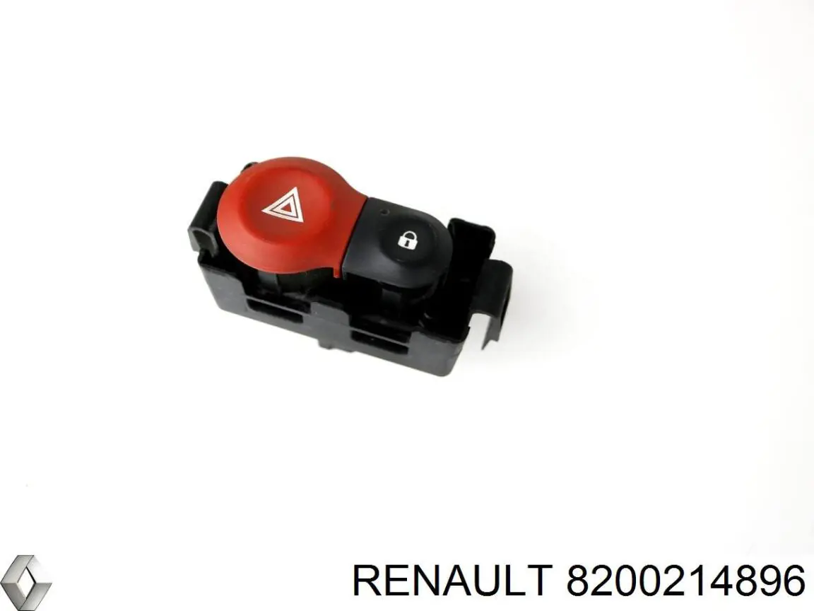 8200214896 Renault (RVI) Botão de ativação do sinal de emergência