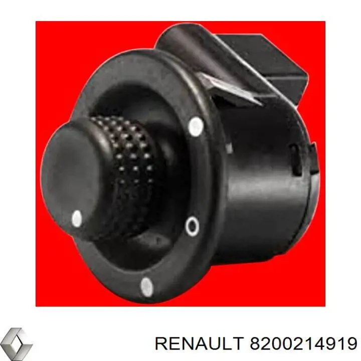 8200214919 Renault (RVI) Unidade de controlo dos espelhos de retrovisão, na porta