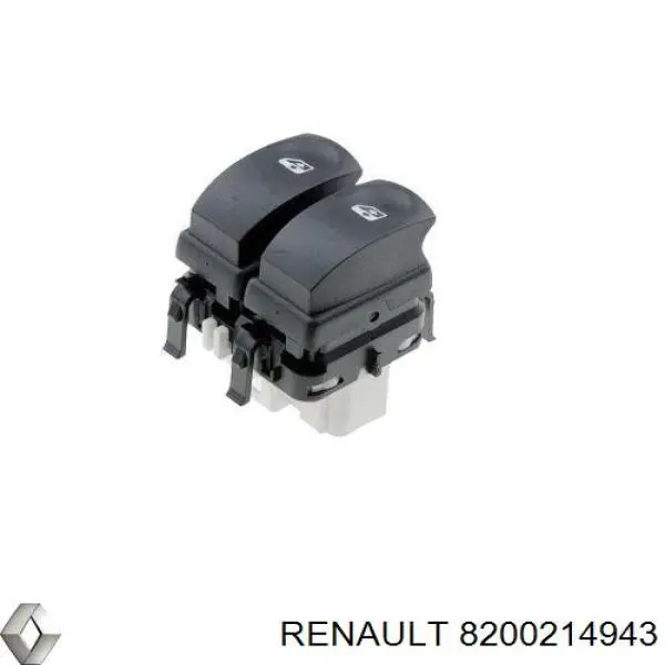 Unidade de botões dianteira esquerda de controlo de elevador de vidro Renault (RVI) 8200214943 preço, a partir de 35,68 USD