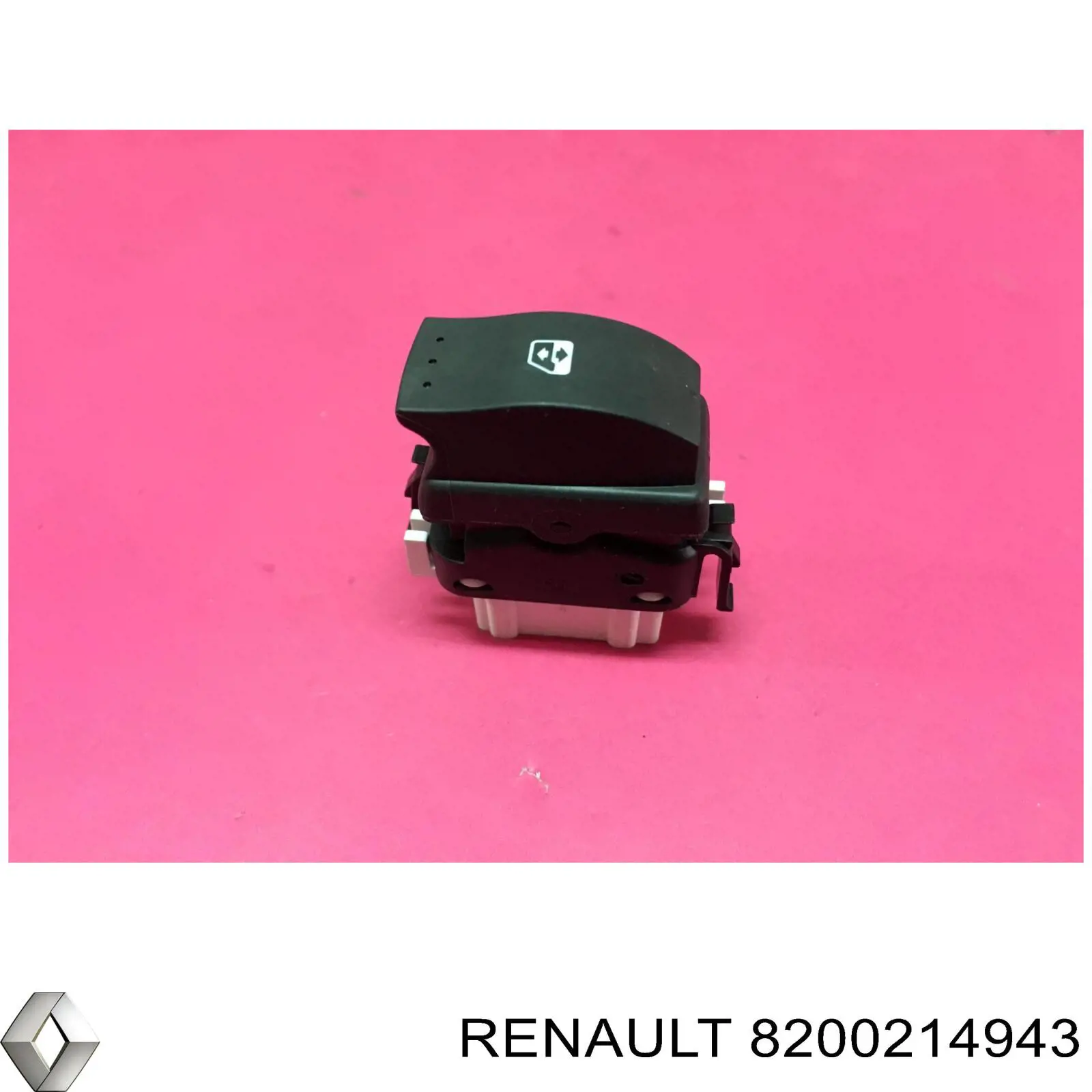 Compre 8200214943 Renault (RVI) Unidade de botões dianteira esquerda de controlo de elevador de vidro