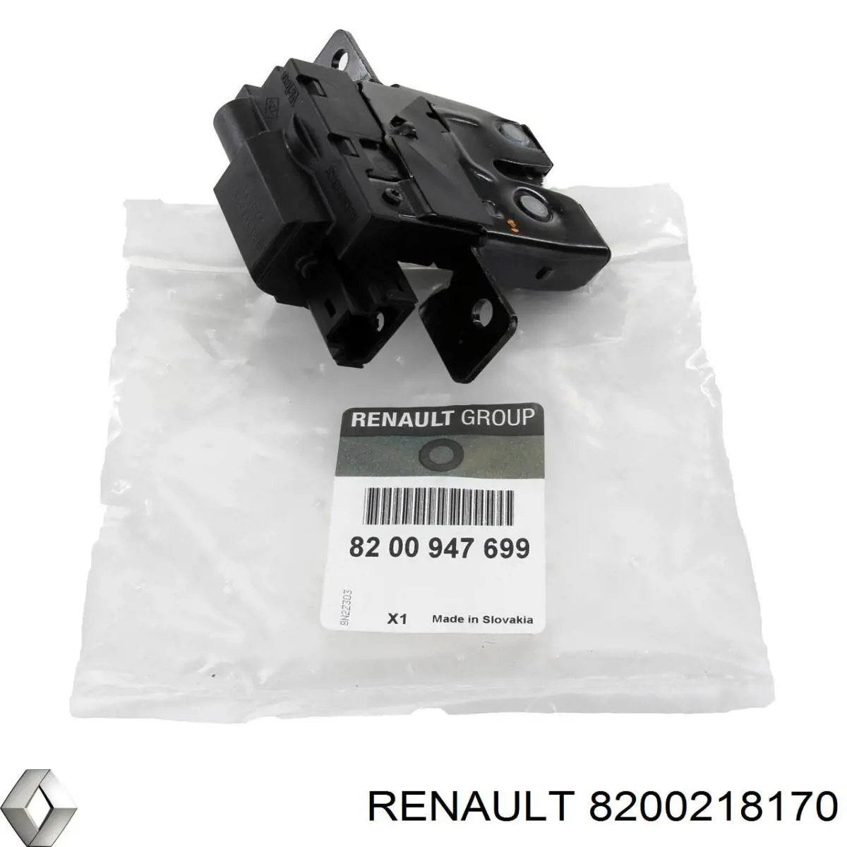 Compre 8200218170 Renault (RVI) Unidade de interruptores de botão do volante de direção