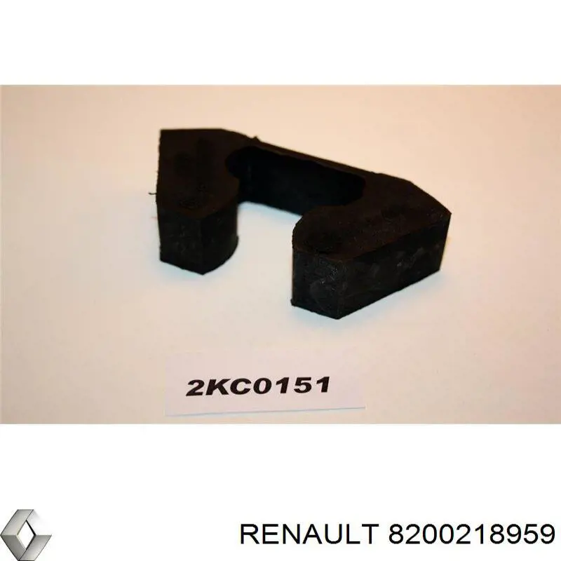 Silentblock de torção Renault (RVI) 8200218959 preço, a partir de 16,62 USD