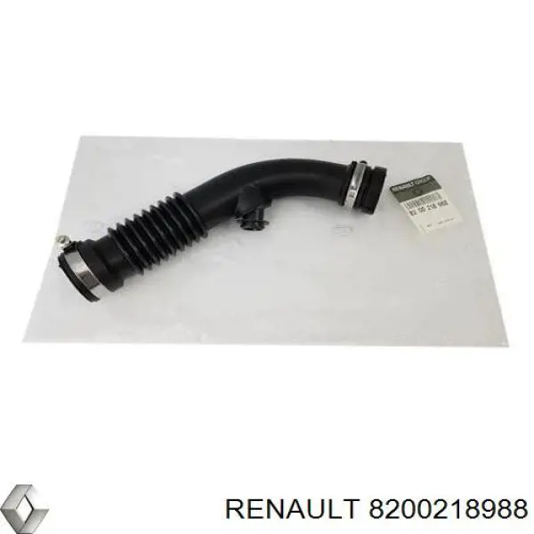 8200218988 Renault (RVI) Cano derivado de ar, entrada na turbina (supercompressão)