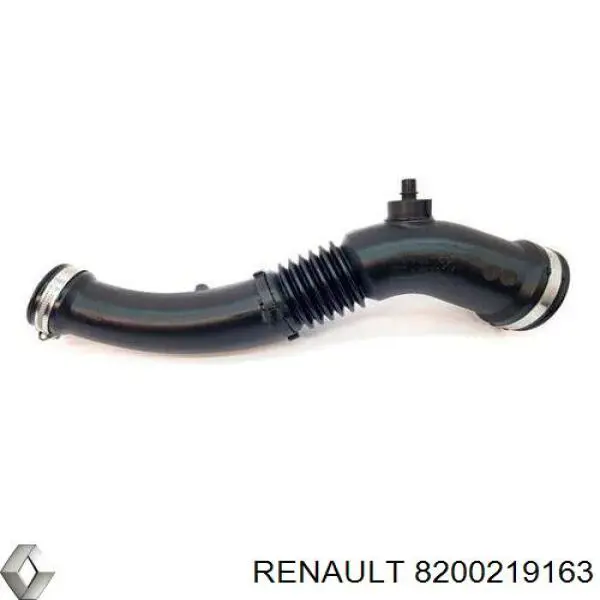 8200219163 Renault (RVI) Cano derivado de ar do medidor de consumo do ar