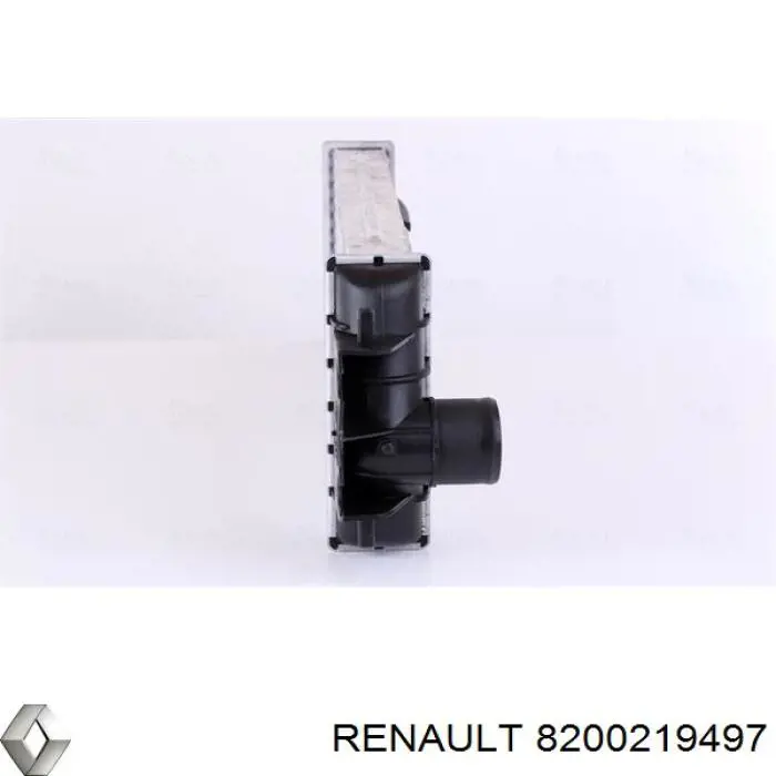 8200219497 Renault (RVI) Radiador de intercooler