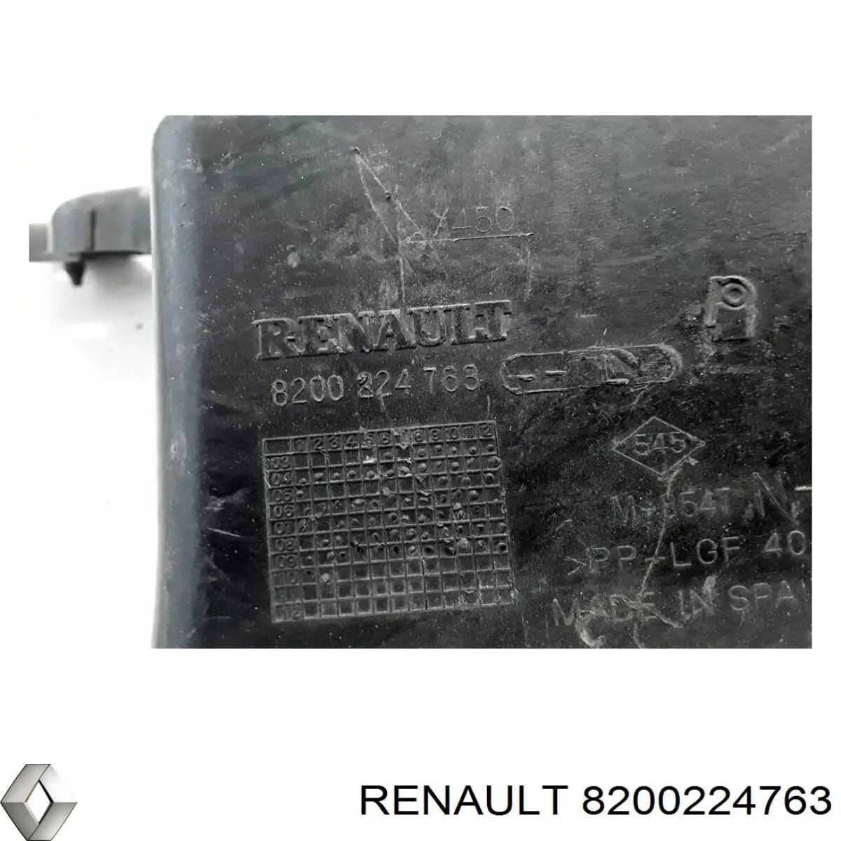 8200224763 Renault (RVI) Suporte do radiador montado (painel de montagem de fixação das luzes)