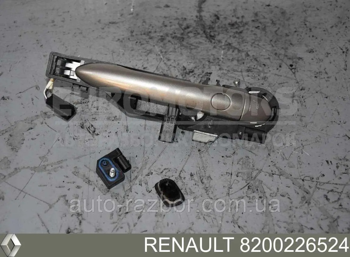 Suporte de maçaneta externa da porta de portas esquerdas Renault (RVI) 8200226524 preço, a partir de 24,36 USD