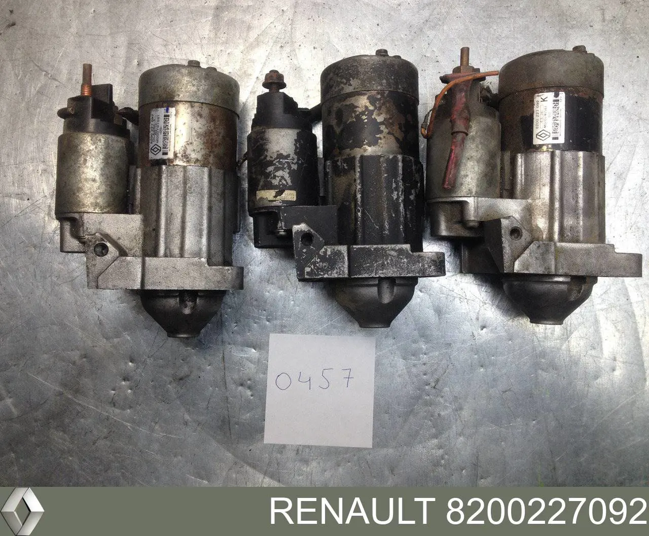 Compre 8200227092 Renault (RVI) Motor de arranco