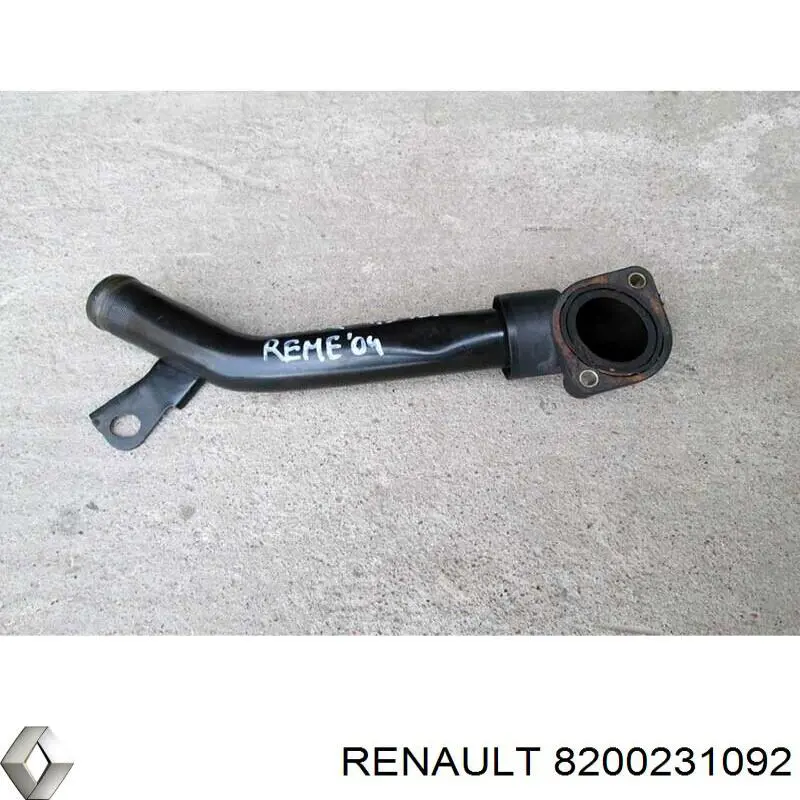 Compre 8200231092 Renault (RVI) Mangueira (cano derivado) de bomba de água de admissão