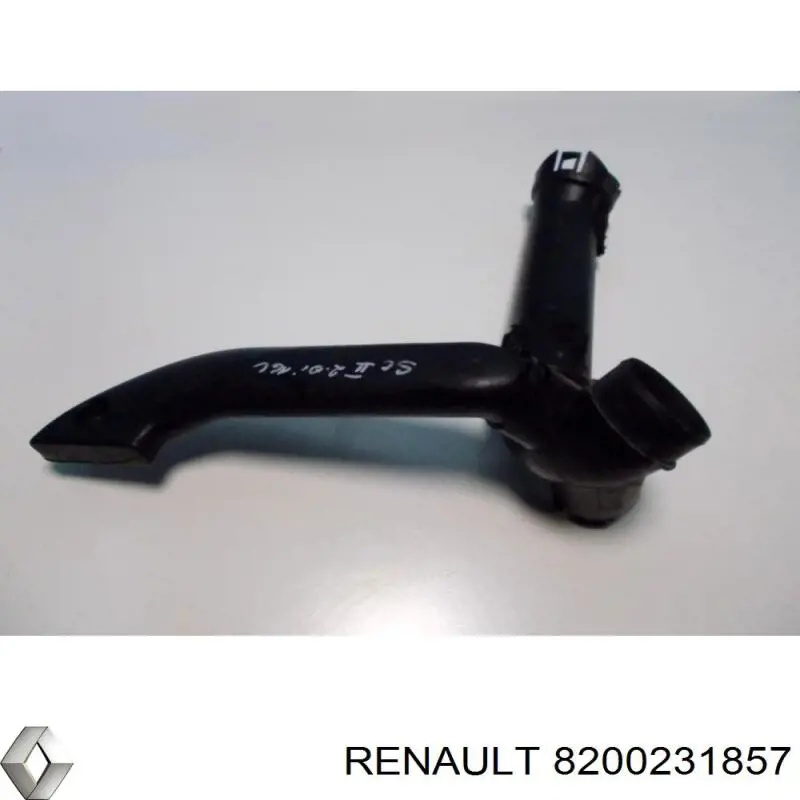 8200231857 Renault (RVI) Cano derivado de ar, entrada de filtro de ar