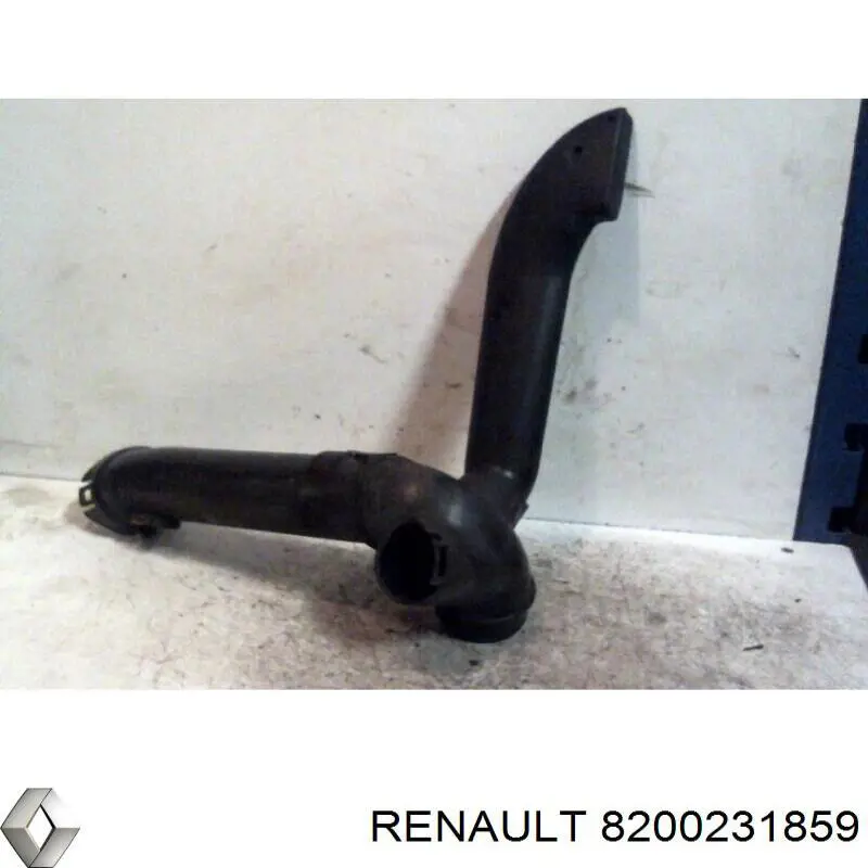 8200231859 Renault (RVI) Cano derivado de ar, entrada de filtro de ar
