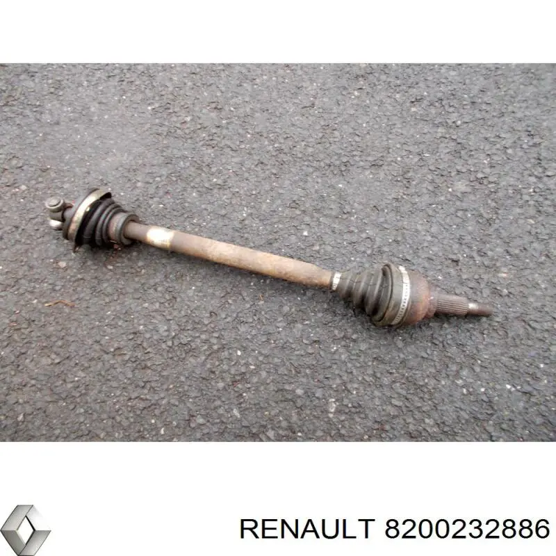 8200232886 Renault (RVI) Semieixo (acionador) dianteiro esquerdo