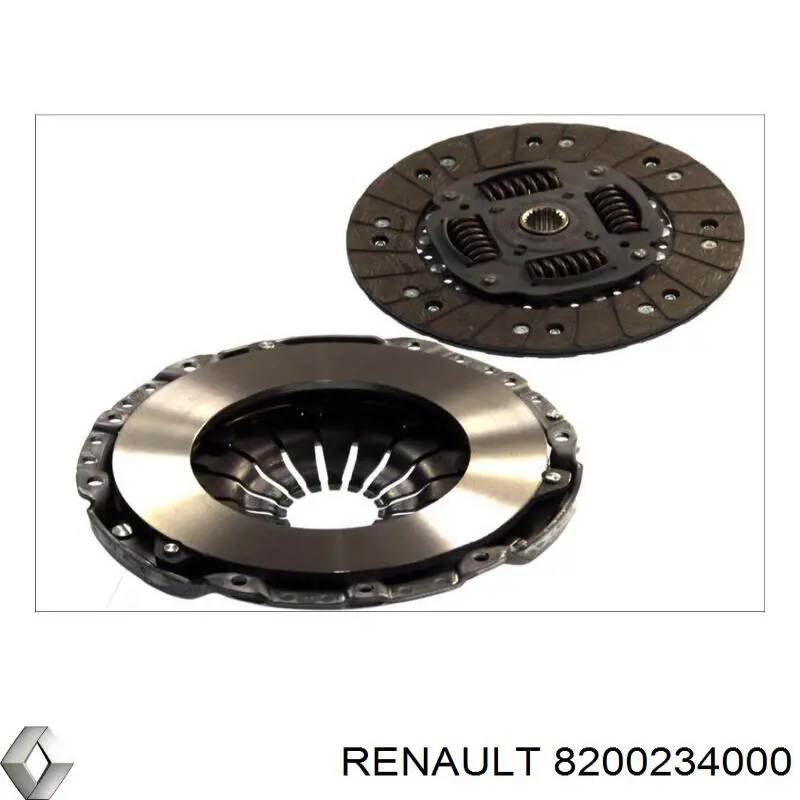 Compre 8200234000 Renault (RVI) Cesta de embraiagem