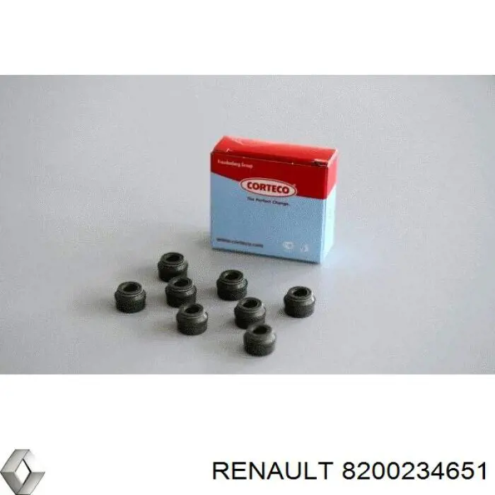 Compre 8200234651 Renault (RVI) Bucim de válvula (coletor de óleo), admissão/escape