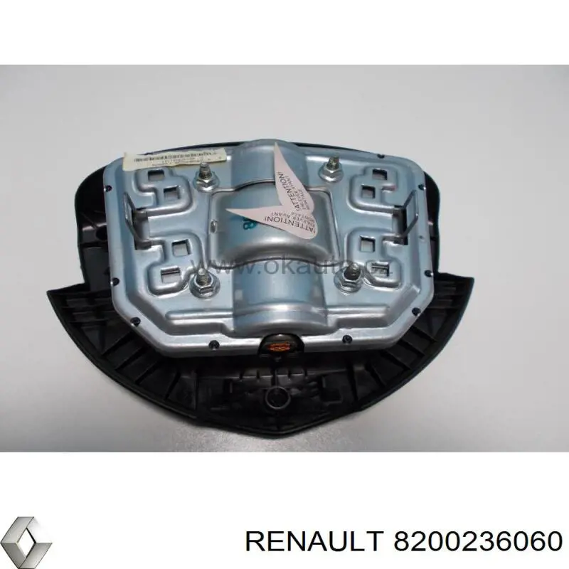 8200236060 Renault (RVI) Cinto de segurança (AIRBAG) de condutor