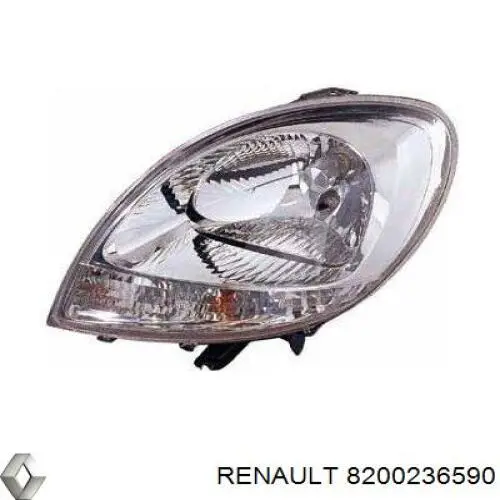 8200236590 Renault (RVI) Luz esquerda