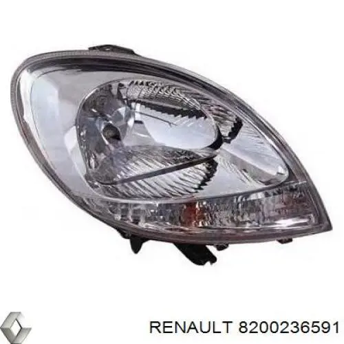 8200236591 Renault (RVI) Luz direita