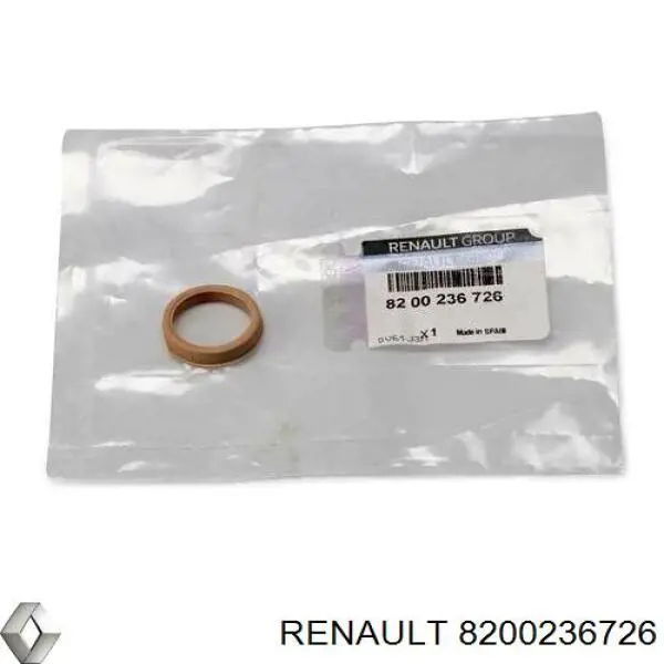 Compre 8200236726 Renault (RVI) Vedante de tubo coletor de admissão