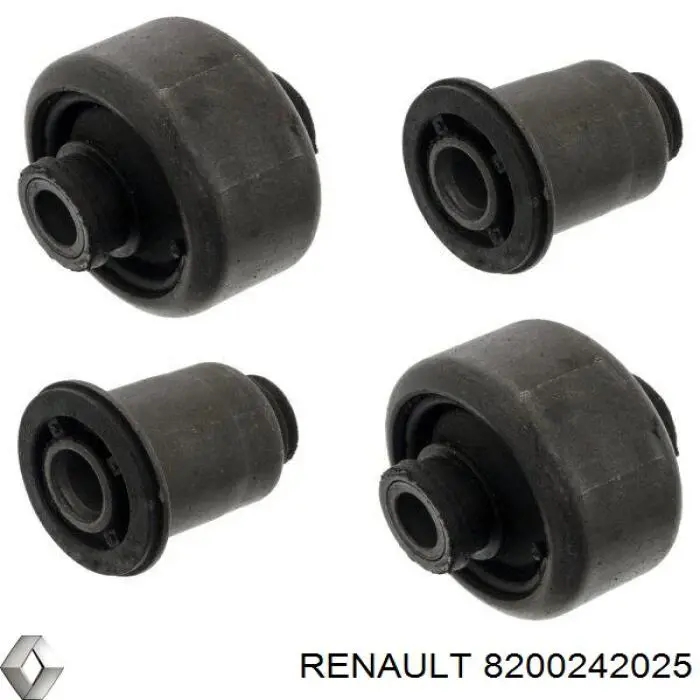 Compre 8200242025 Renault (RVI) Bloco silencioso dianteiro do braço oscilante inferior
