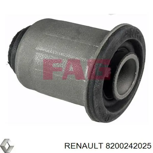 Bloco silencioso dianteiro do braço oscilante inferior 8200242025 Renault (RVI)