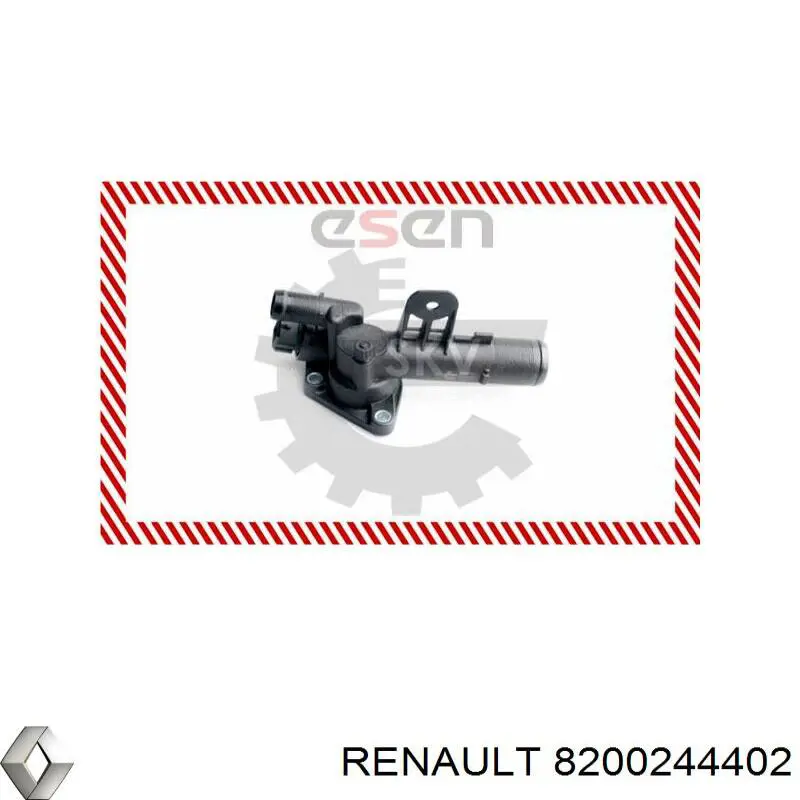 8200244402 Renault (RVI) Caixa do termostato