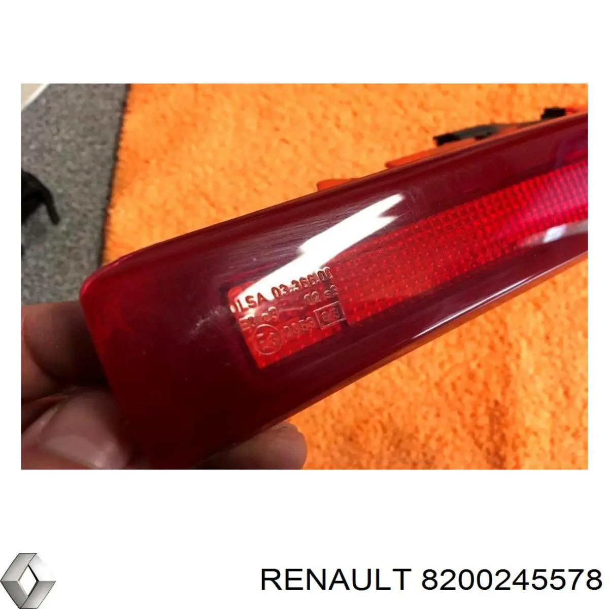 Compre 8200245578 Renault (RVI) Sinal de parada traseiro adicional