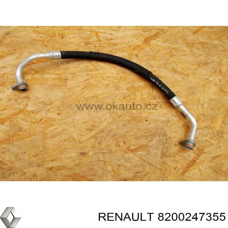 Compre 8200247355 Renault (RVI) Mangueira de aparelho de ar condicionado, desde o vaporizador até o compressor