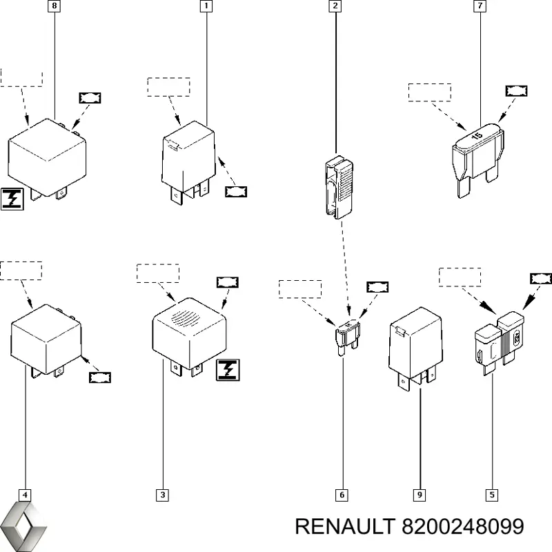 Compre 8200248099 Renault (RVI) 