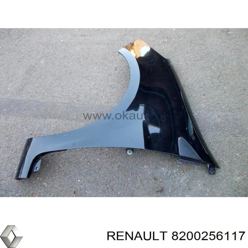 Pára-lama dianteiro esquerdo Renault (RVI) 8200256117 preço, a partir de 70,36 USD