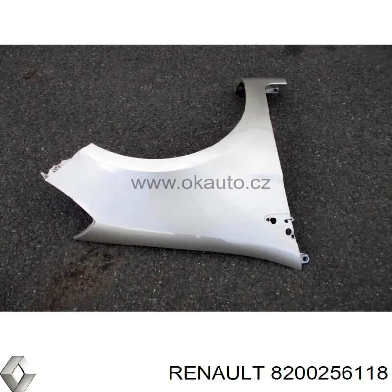 8200256118 Renault (RVI) Pára-lama dianteiro direito