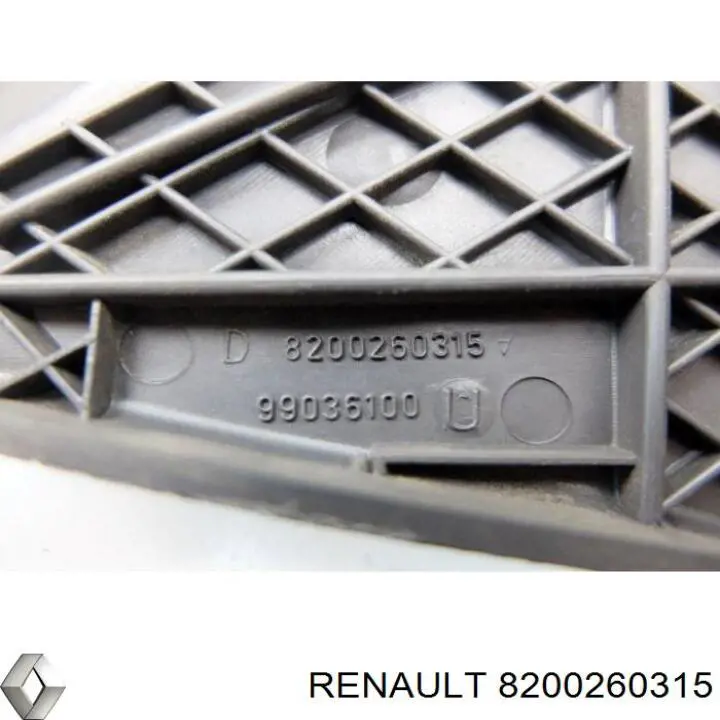 Compre 8200260315 Renault (RVI) Proteção inferior da correia do mecanismo de distribuição de gás