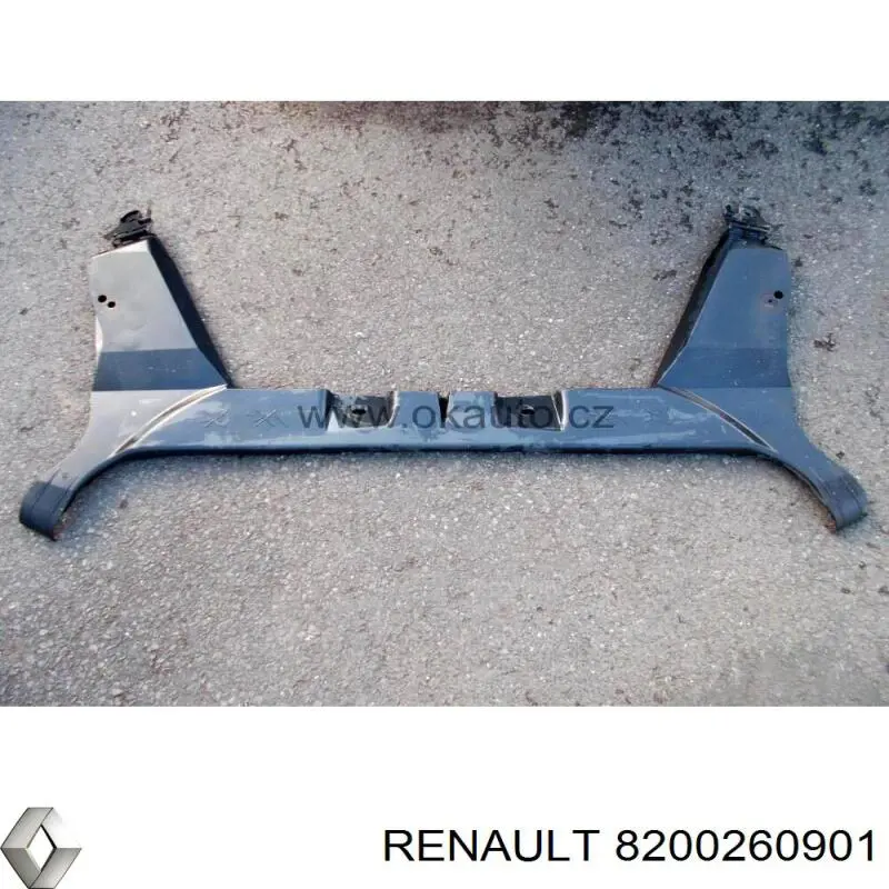 8200260901 Renault (RVI) Proteção de viga traseira (de plataforma veicular)