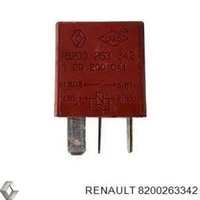 Relê das luzes de nevoeiro Renault (RVI) 8200263342 preço, a partir de 53,10 USD