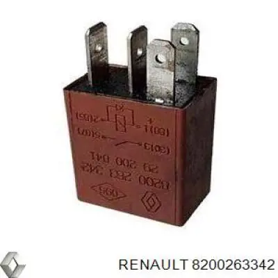 Compre 8200263342 Renault (RVI) Relê das luzes de nevoeiro